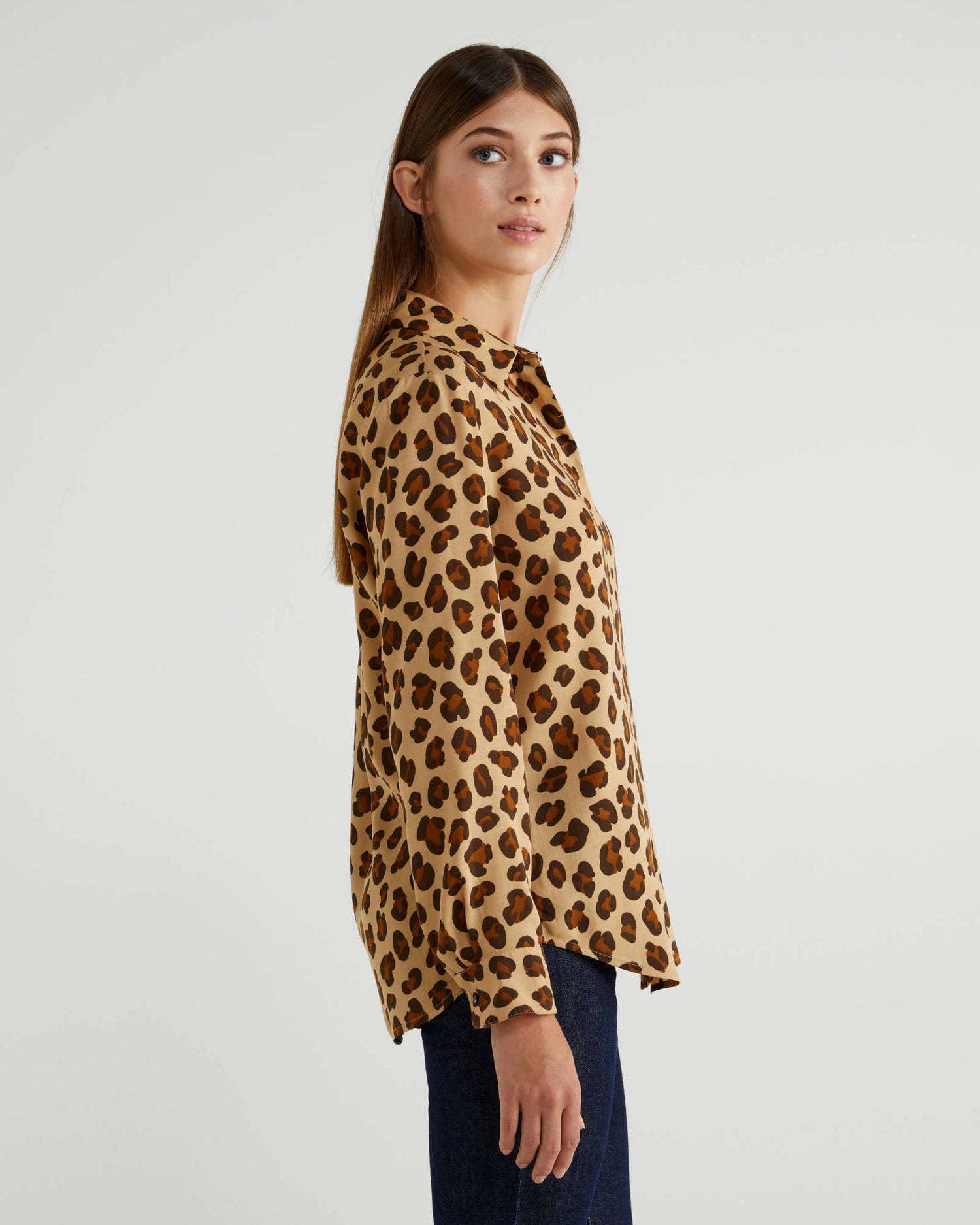 Beige Shirt Benetton