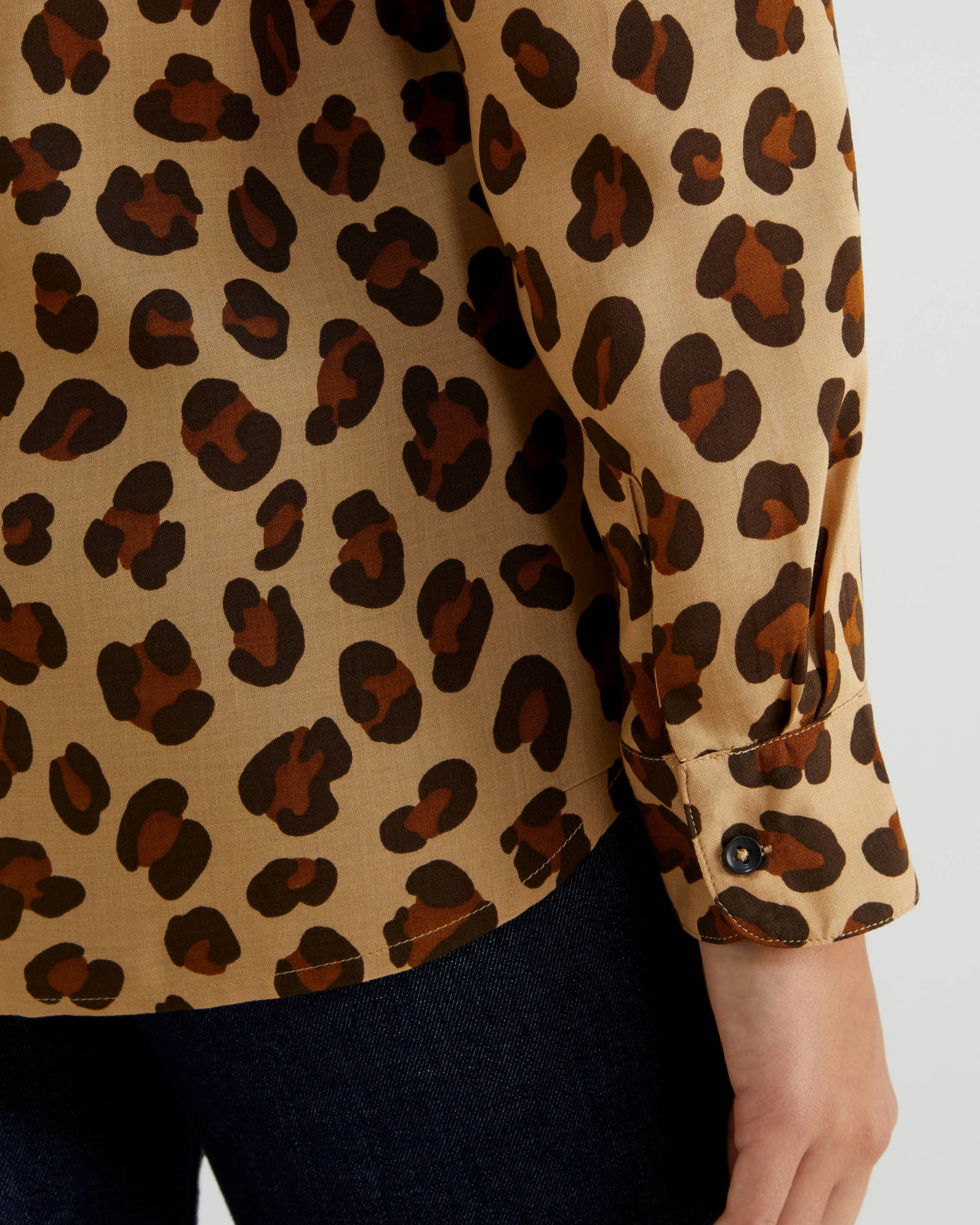 Beige Shirt Benetton