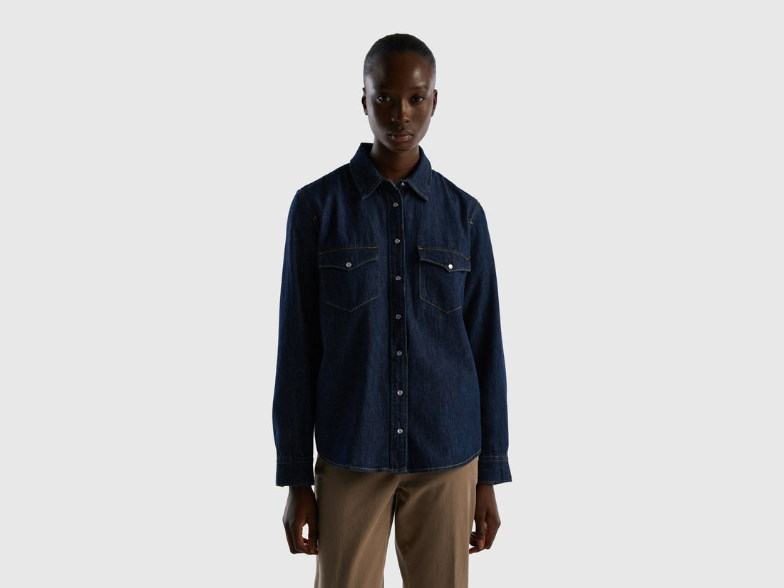 Regular-Fit Denim Shirt