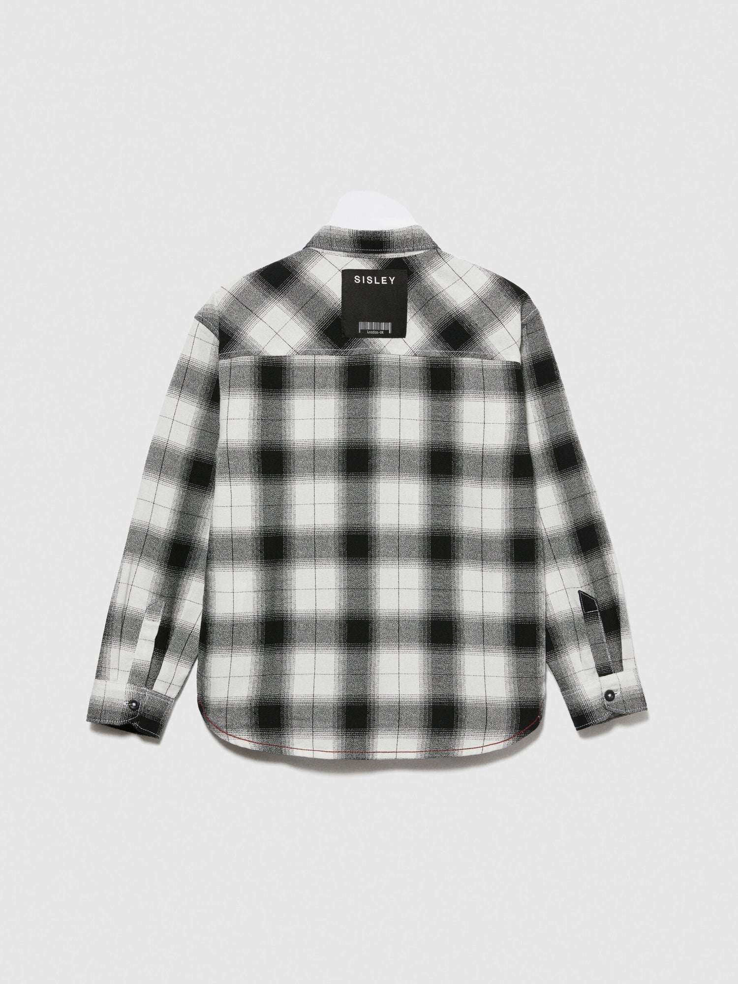 Oversized Check Shirt_5T1CYQ00M_901_02