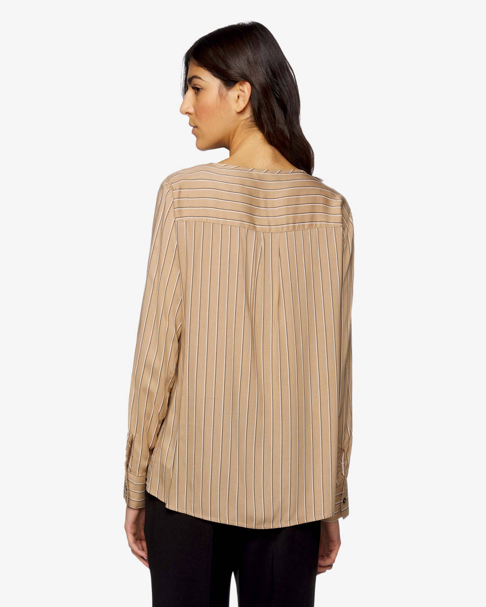 Beige Blouse Benetton