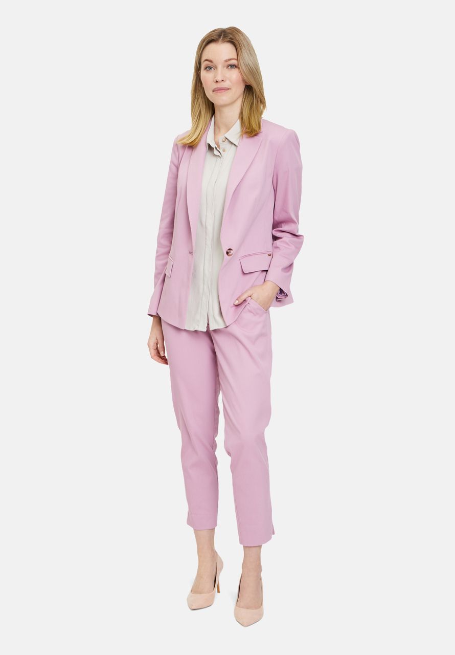 Pale Pink Dress Trousers With Mini Side Slits_6380-3010_6056_03