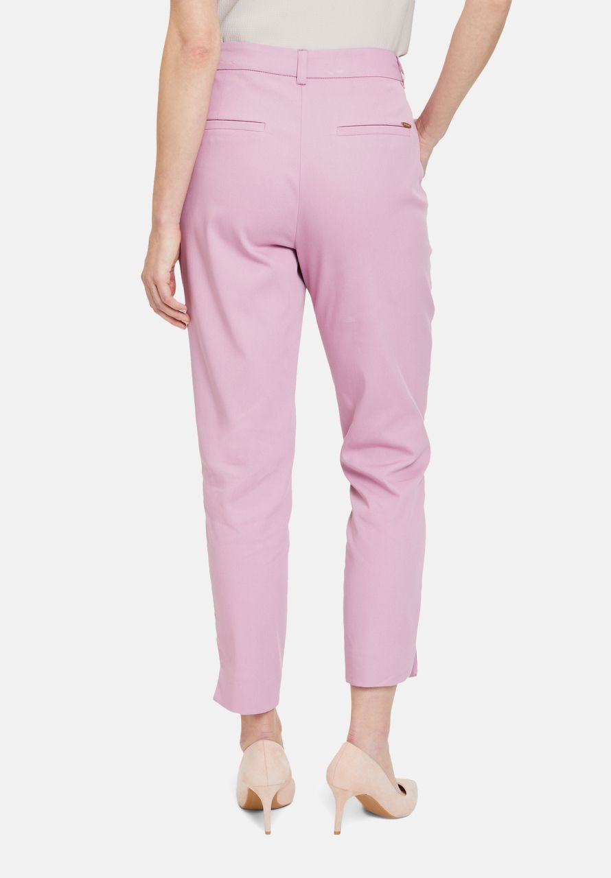 Pale Pink Dress Trousers With Mini Side Slits_6380-3010_6056_04