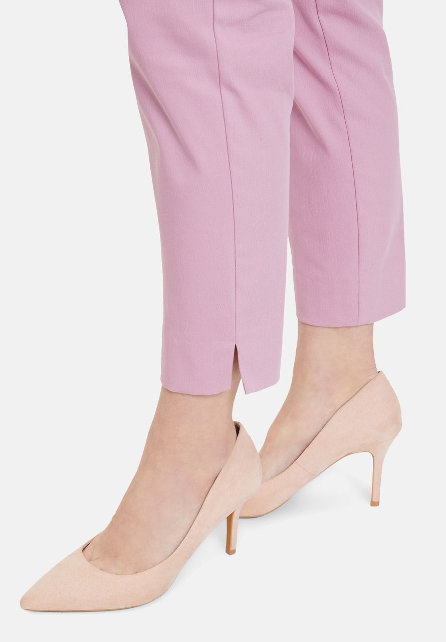 Pale Pink Dress Trousers With Mini Side Slits_6380-3010_6056_07