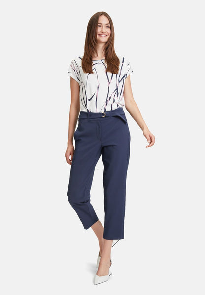 Navy Blue Cropped Dress Trousers_6383-3373_8543_02
