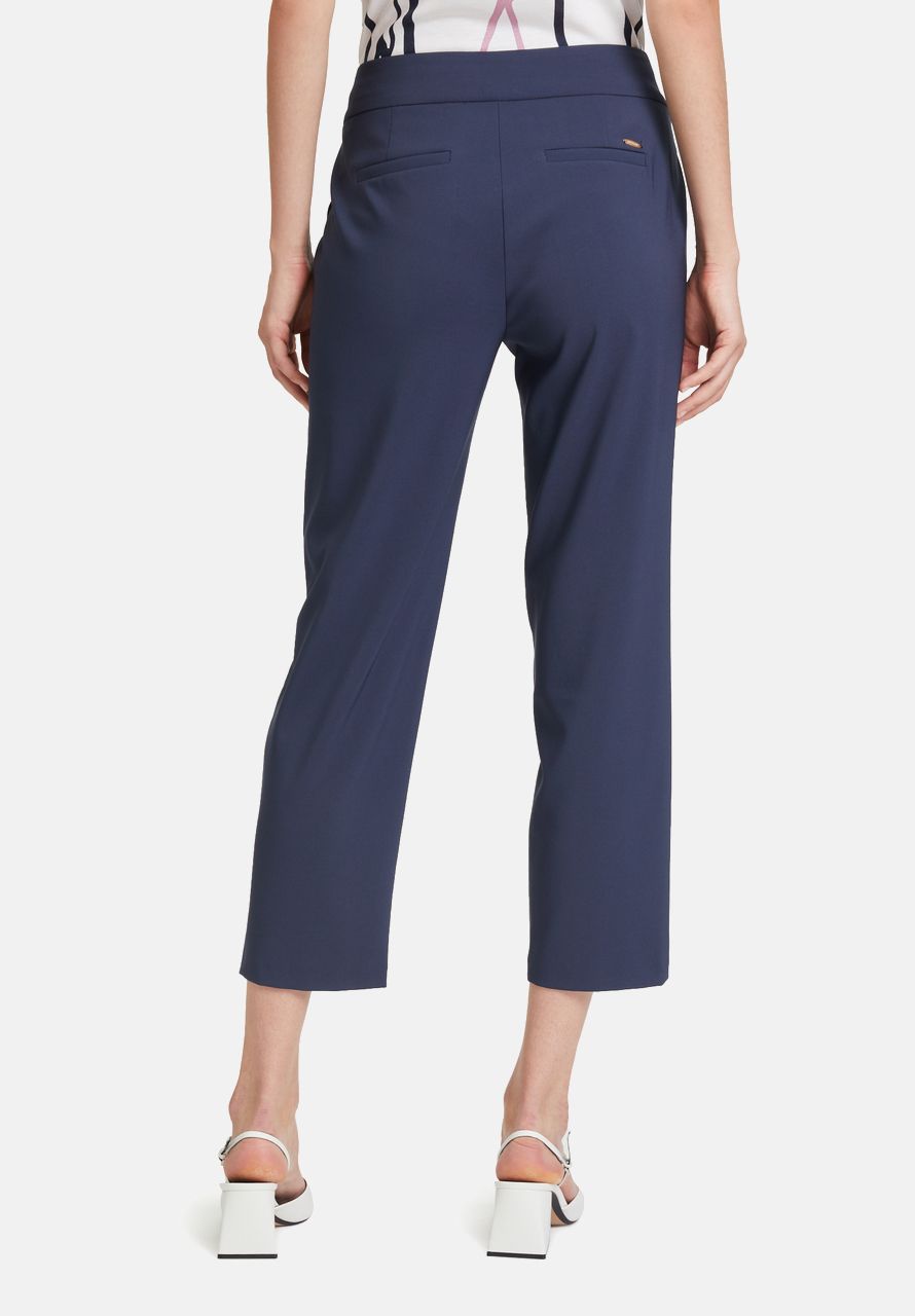 Navy Blue Cropped Dress Trousers_6383-3373_8543_03
