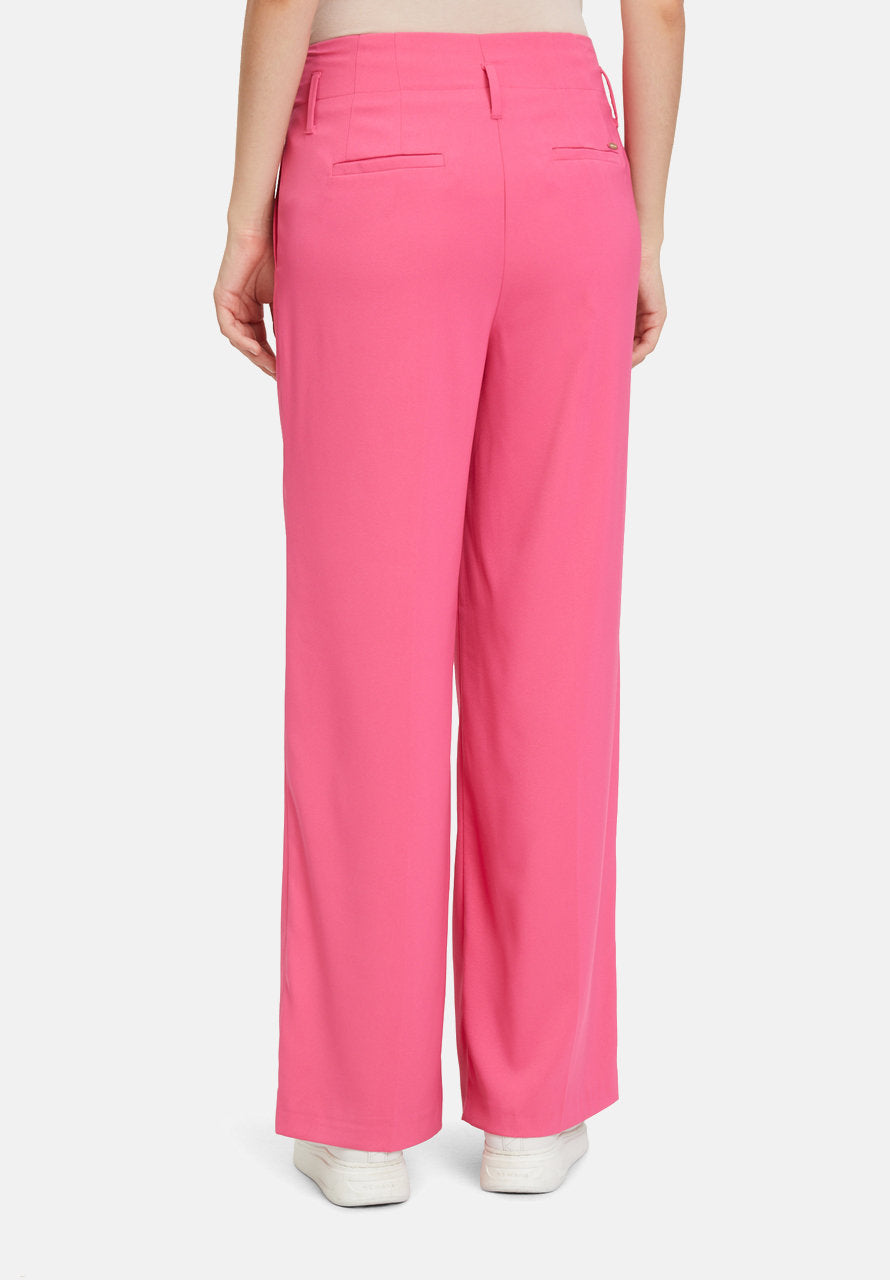 Fabric Trousers With Pleats_6450-3205_4198_04