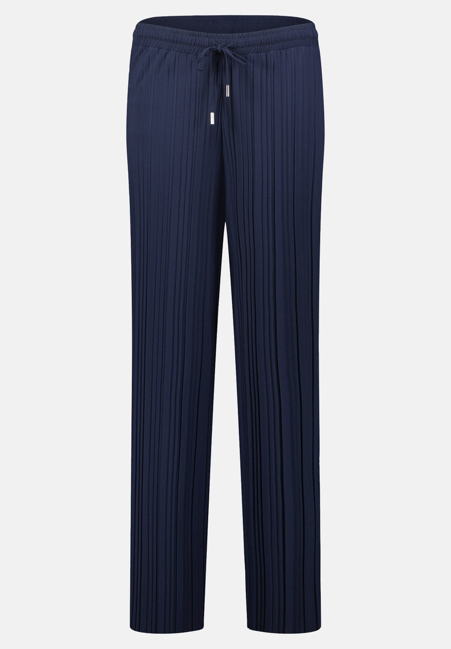 Stretch Trousers With Pleats_6470-3363_8543_06