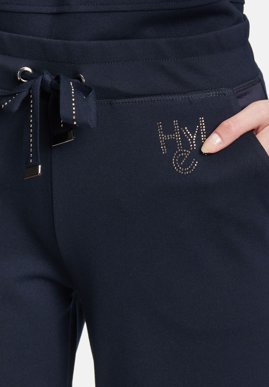 Slip-On Trousers with Pockets