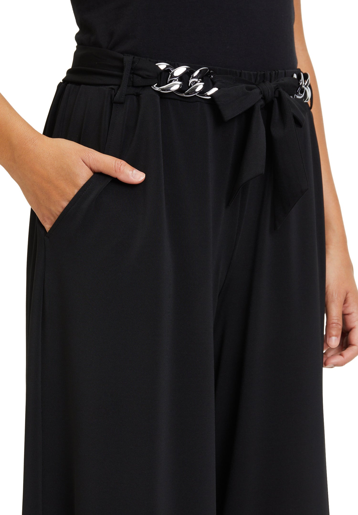 Culottes With Elastic Waistband_6808-1217_9045_06