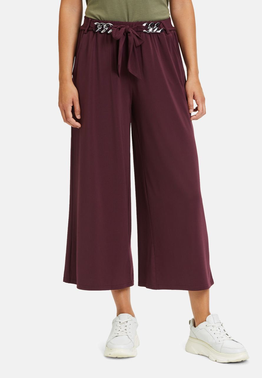 Culottes With Elastic Waistband_6808-1217_9045_08
