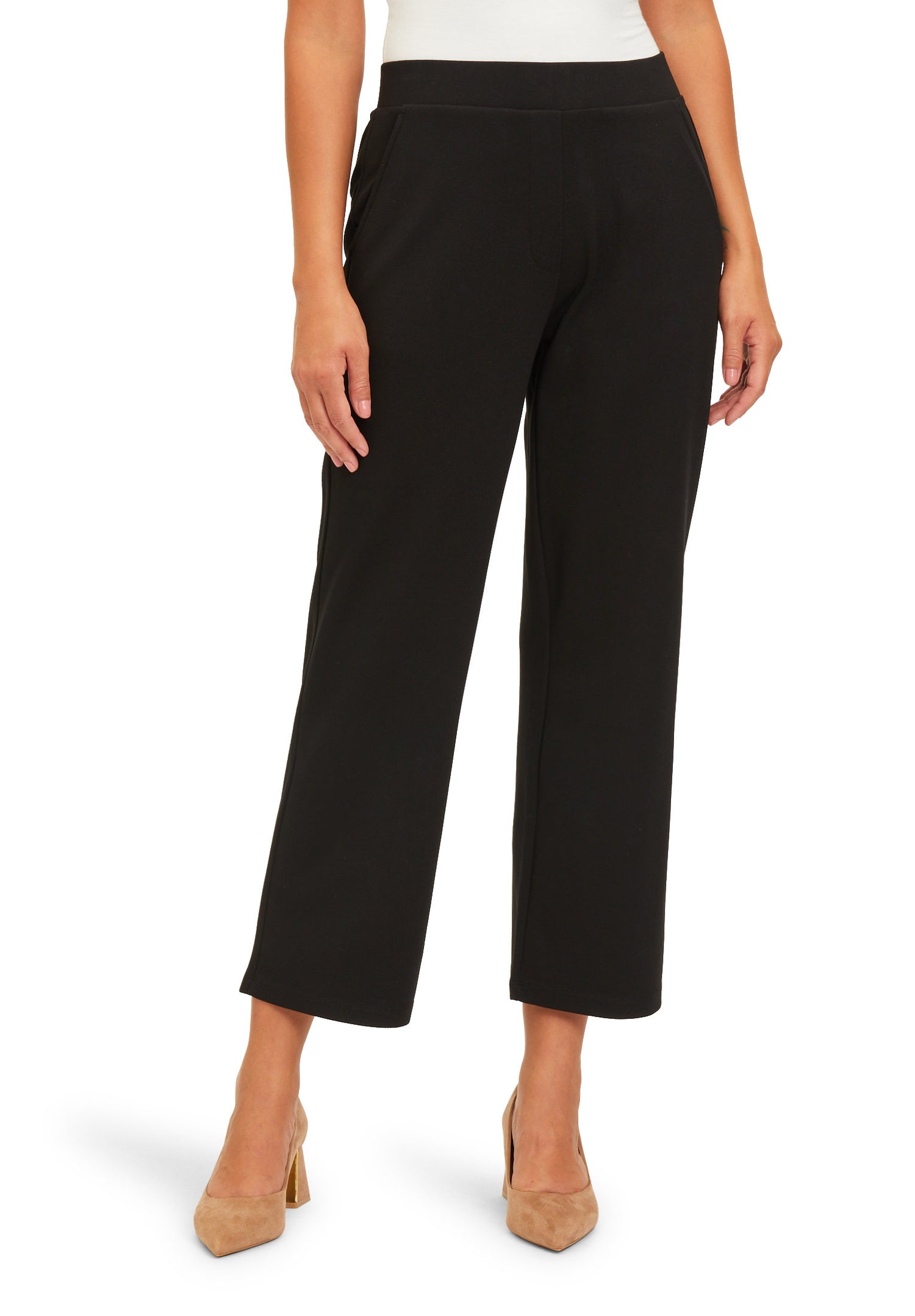 Black Cropped Slip On Trousers_6822-2250_9045_03