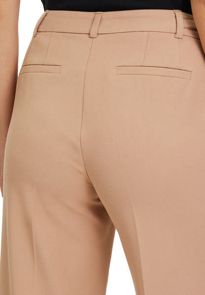Beige Dress Trousers With Center Pleat_6831-1055_7030_07