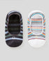 Multi-Color Knitted Socks Pair 2 Benetton
