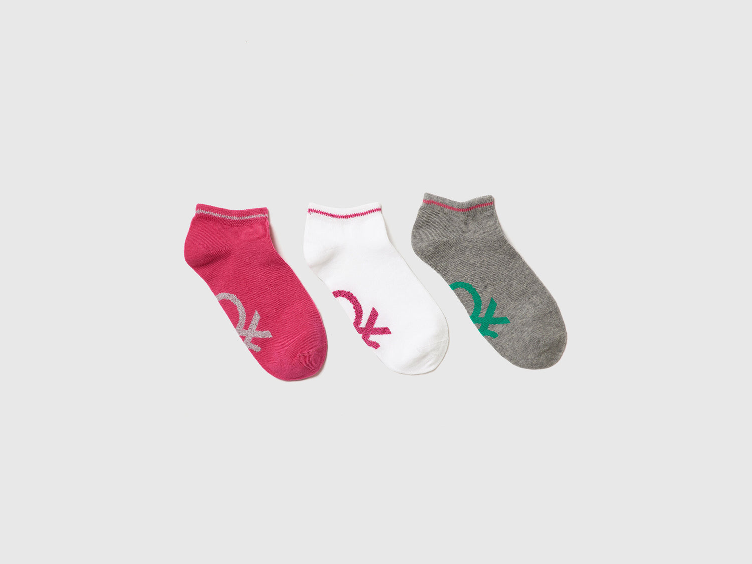 Three Pairs Of Short Socks