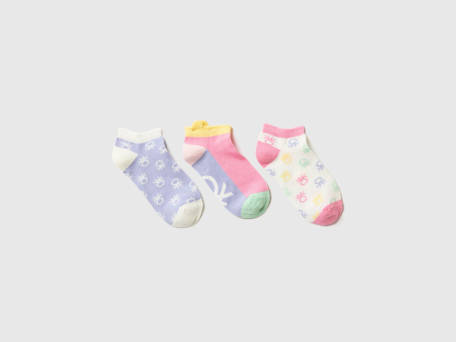 Three Pairs Of Short Socks