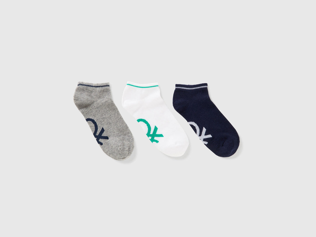 Three Pairs Of Short Socks