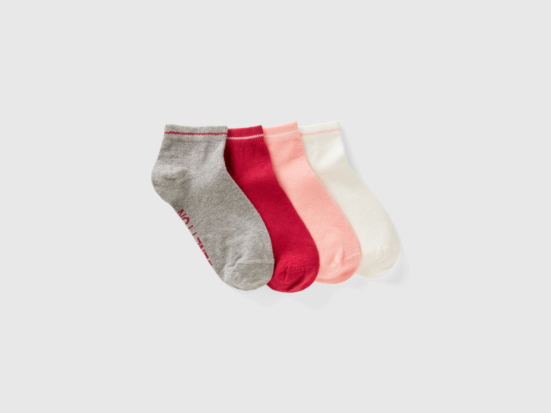 Short Socks Set In Organic Cotton Blend_6AO307023_902_01