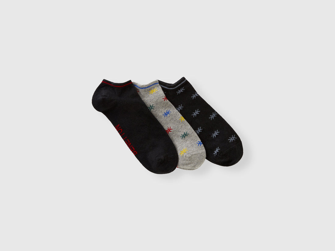 Three Pairs Of Socks With Logo_6AO32701N_902_01