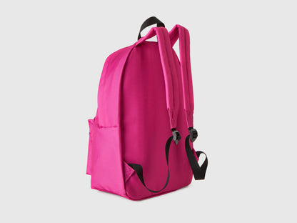 Fuchsia Nylon Backpack