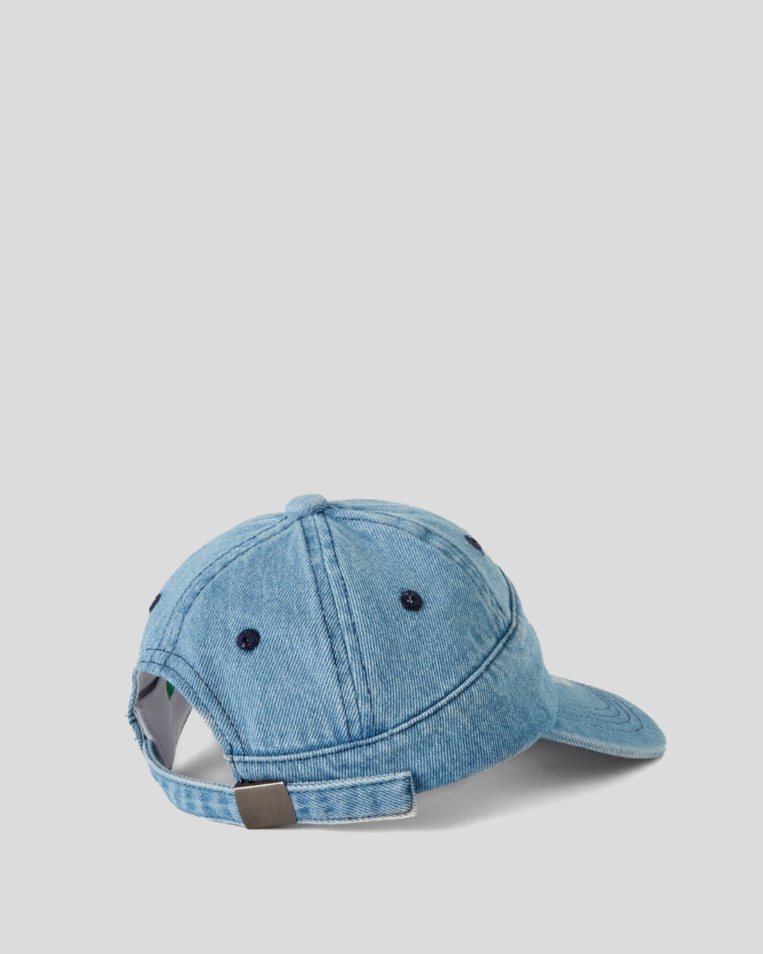 Light Blue Cap With Visor Benetton