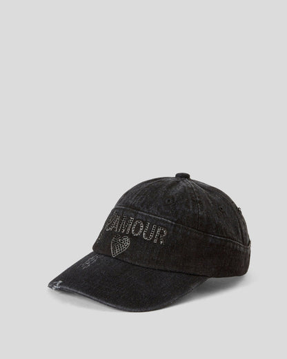 Black Cap With Visor Benetton
