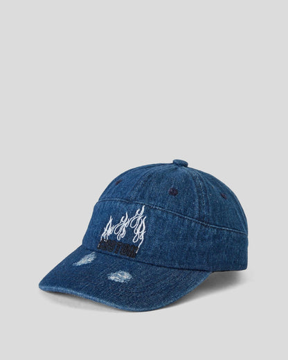 Middle Blue Cap With Visor Benetton