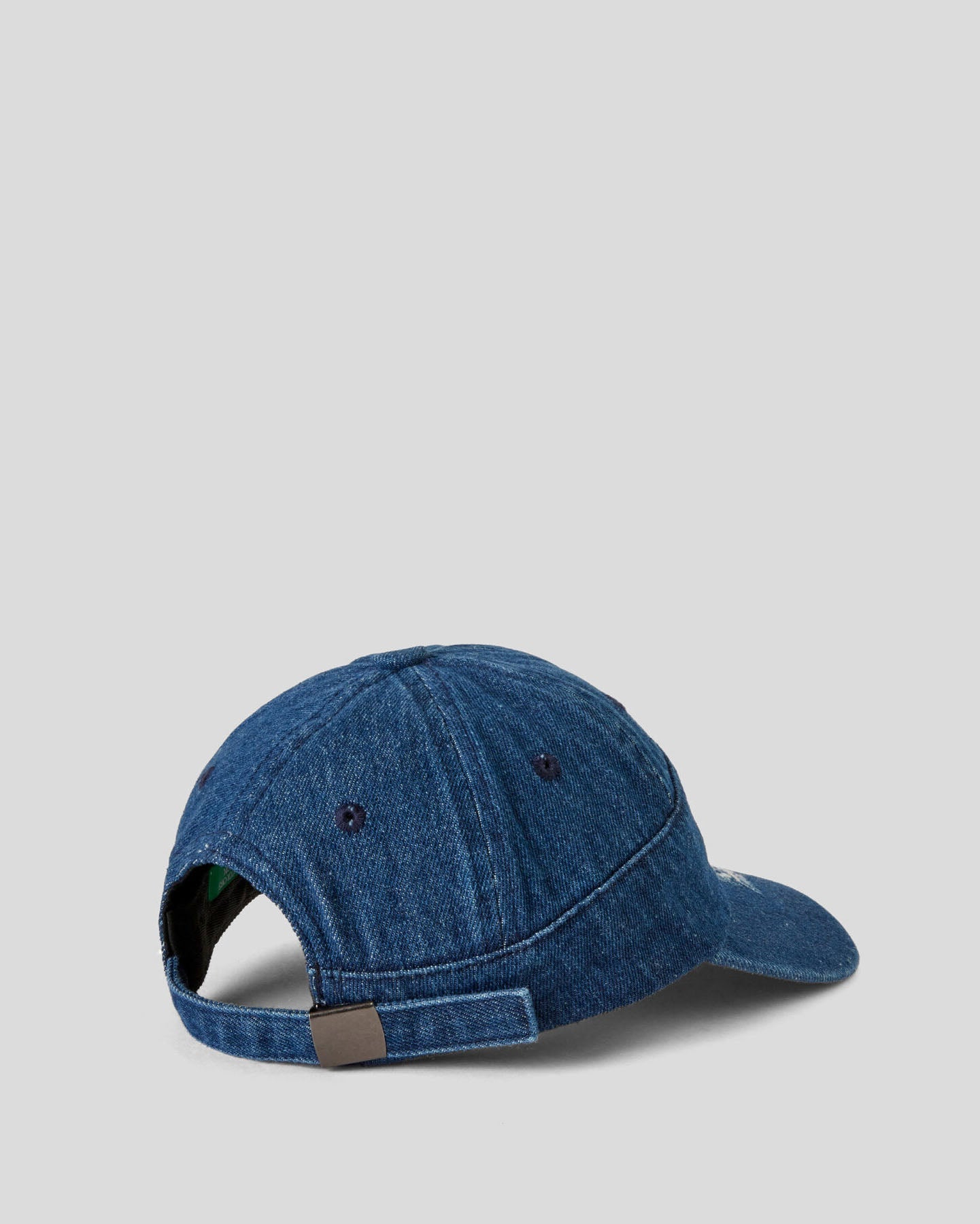 Middle Blue Cap With Visor Benetton