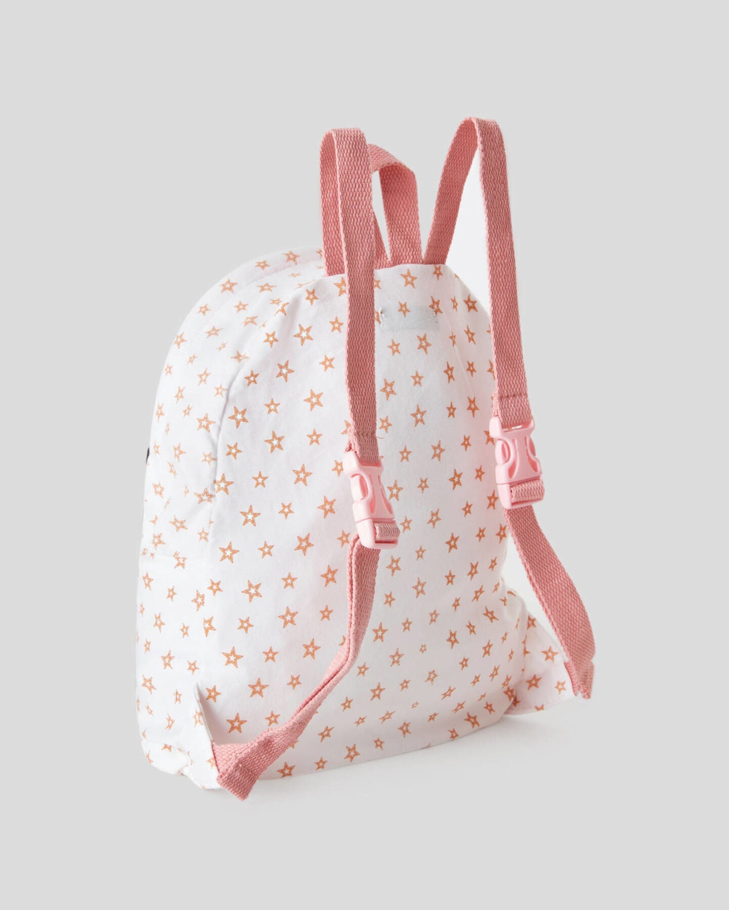 White Backpack Benetton
