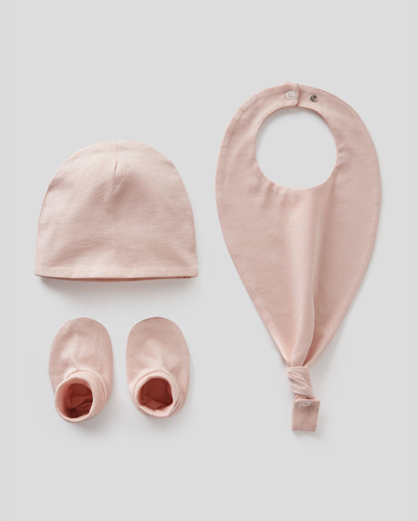 Pink SET IN PURE ORGANIC COTTON