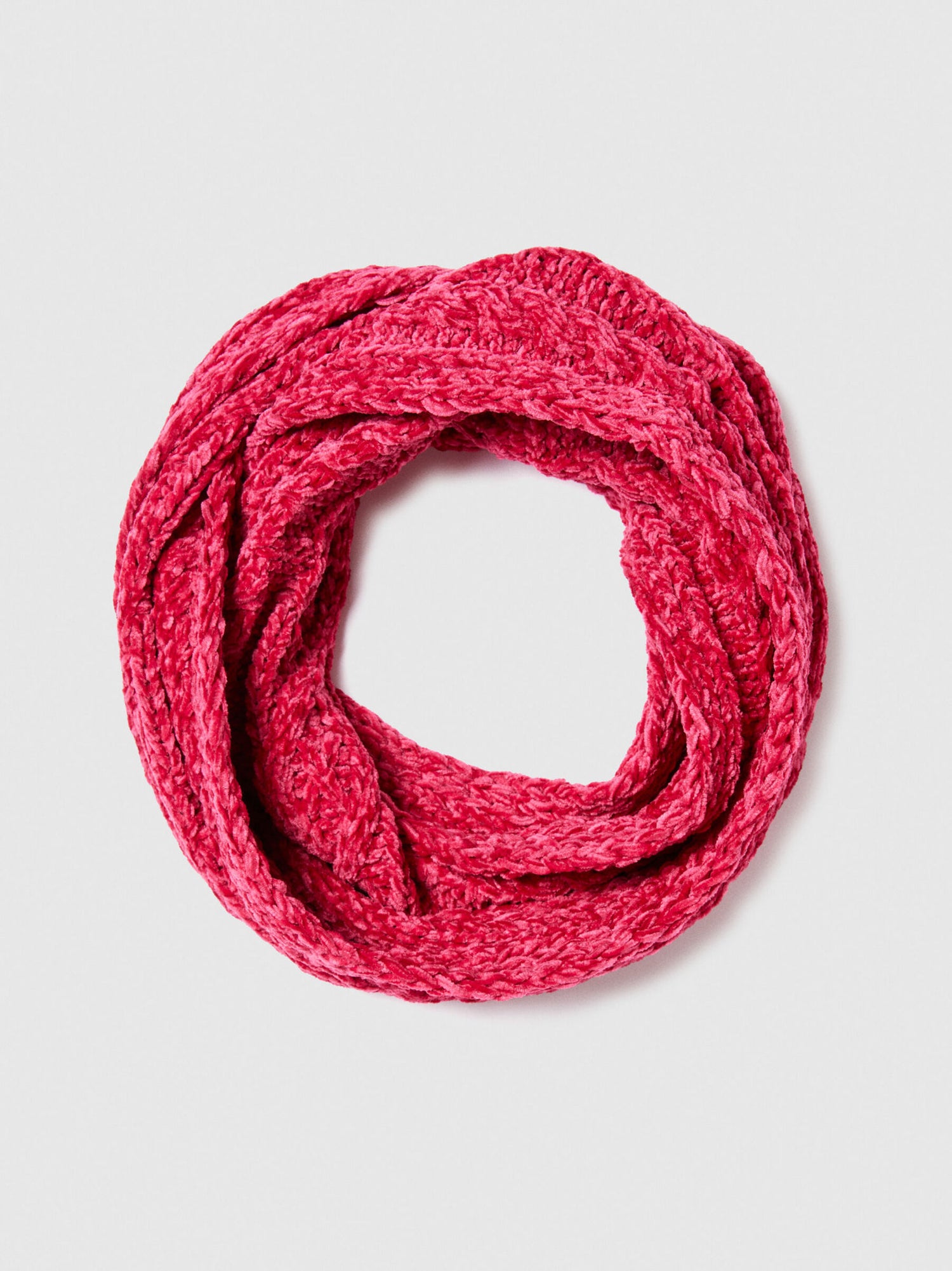 Neck Scarf In Chenille_6T48YU005_8E8_02