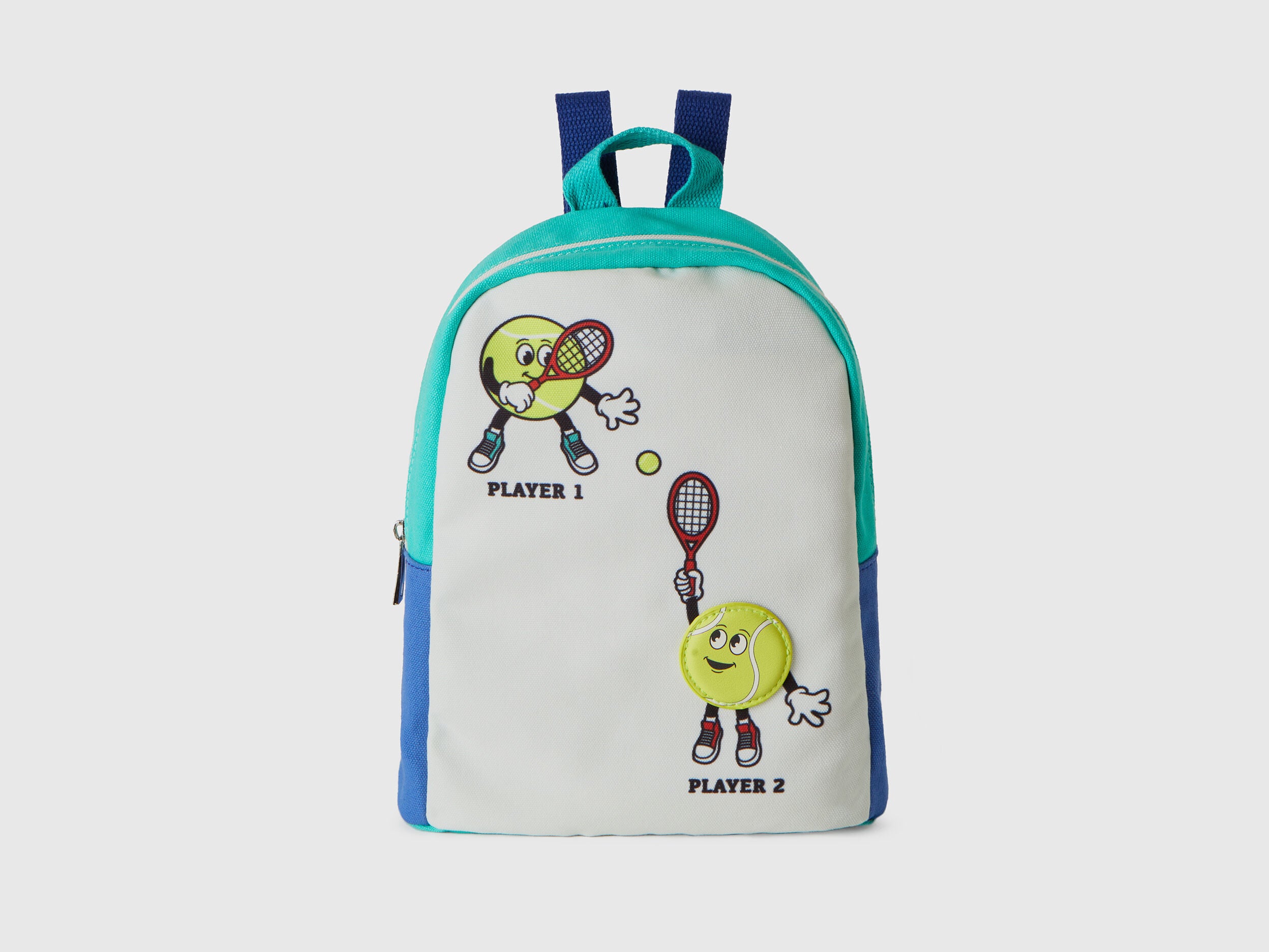 Cotton-Blend Backpack With Print