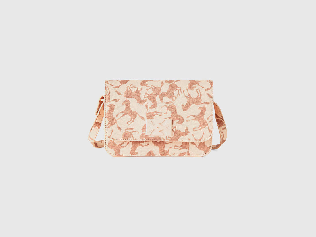 Light Pink Be Bag With Horse Print_6Z9DCY017_63A_01