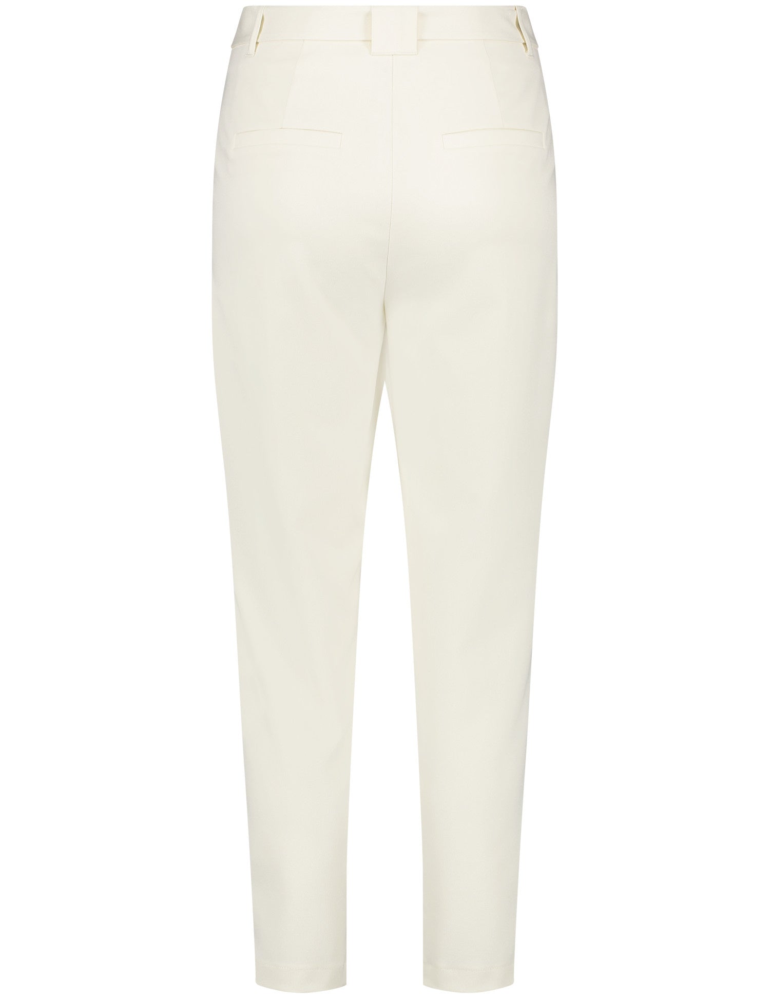 7/8-Length Trousers With A Tie-Around Belt, Slim Fit