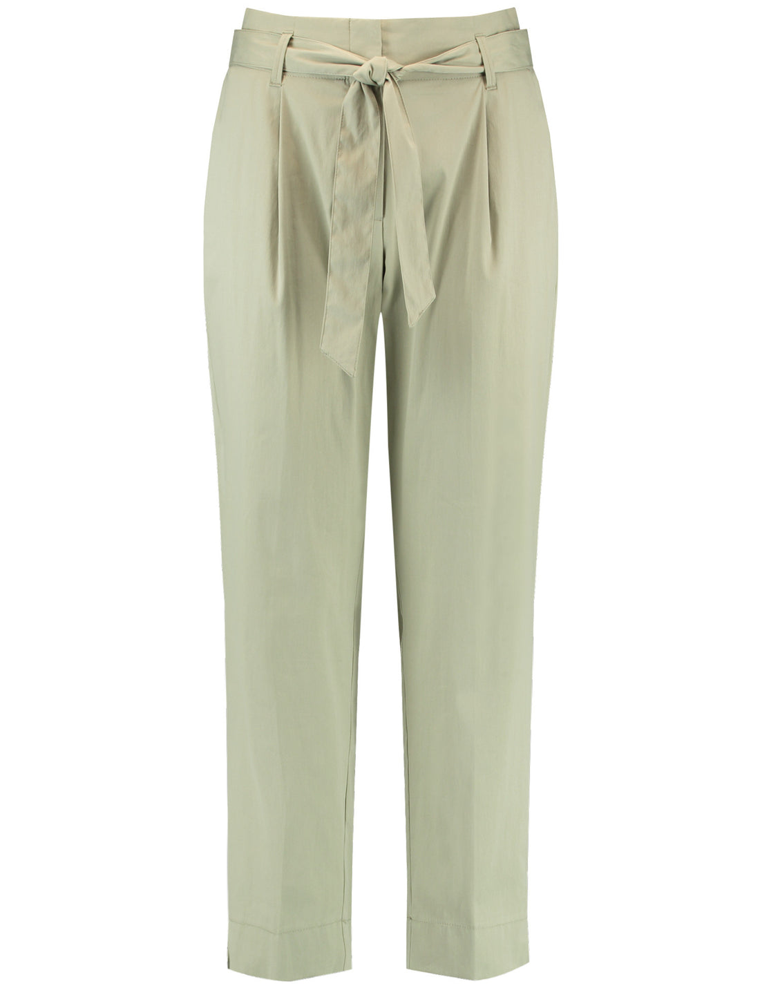 7/8-Length Trousers With A Tie-Around Belt
