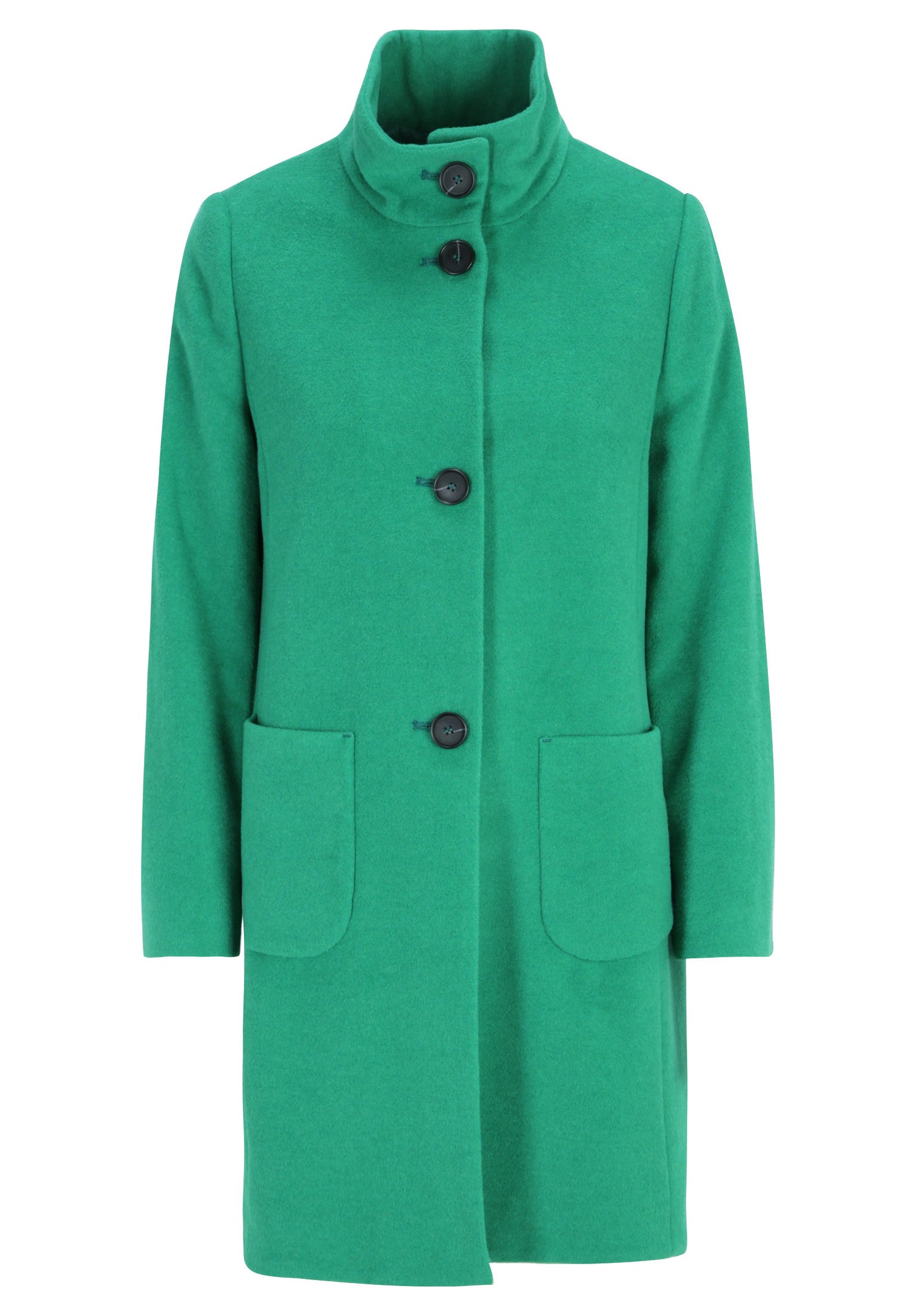 Green Mockneck Button Up Coat_7574-2146_5742_01