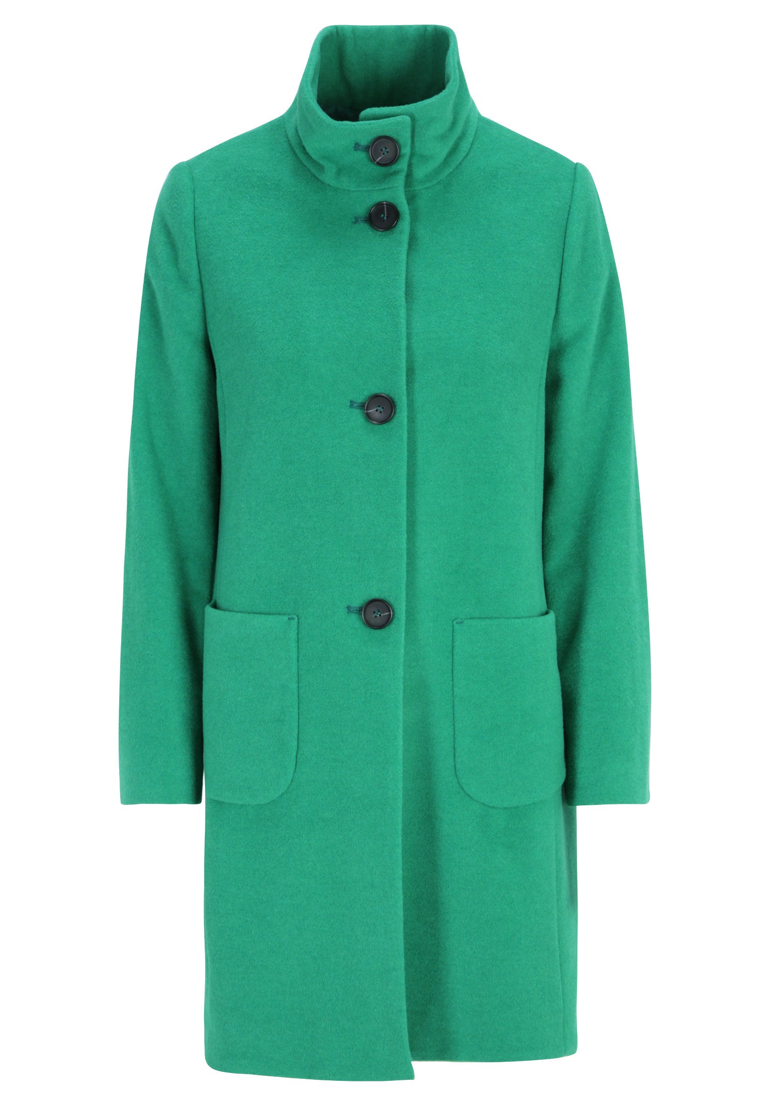 Green Mockneck Button Up Coat_7574-2146_5742_01