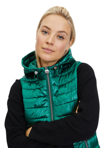 Green Metallic Vest Jacket_7576-1510_5666_06