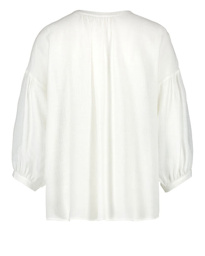 White Blouse 3/4 Sleeve Gerry Weber