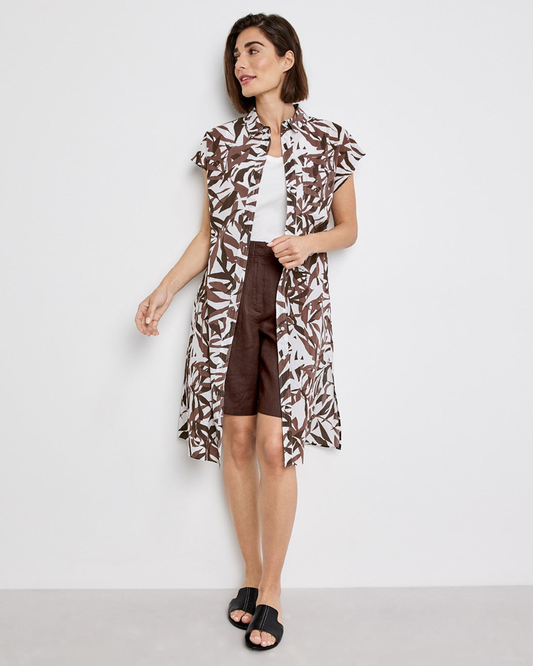 Brown Blouse Without Sleeve Gerry Weber