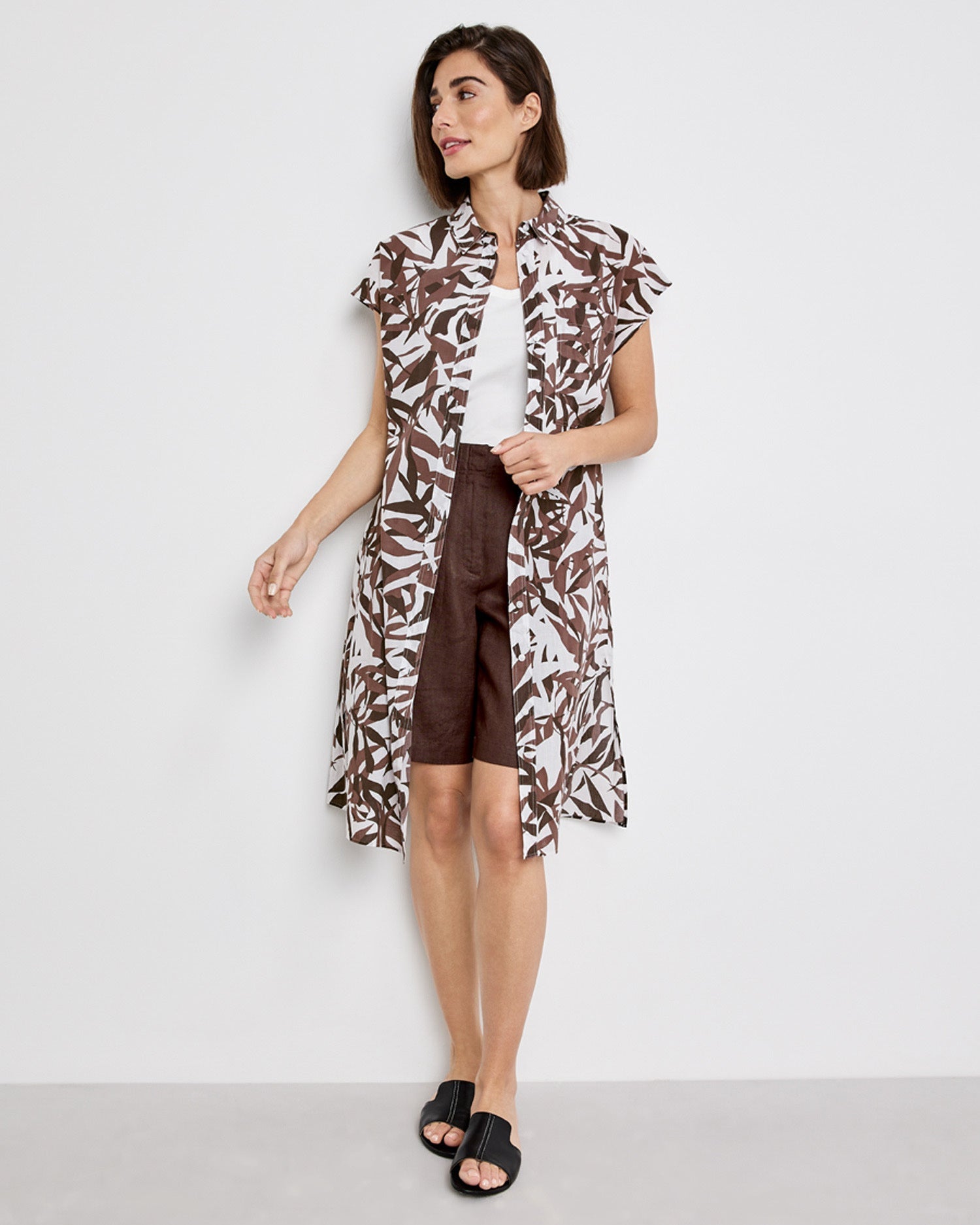Brown Blouse Without Sleeve Gerry Weber