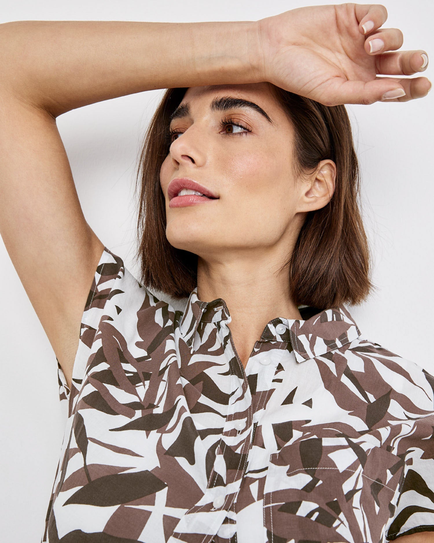 Brown Blouse Without Sleeve Gerry Weber