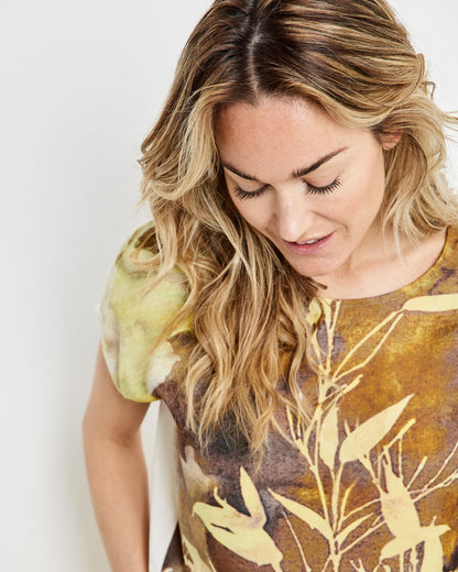 Yellow T-Shirt 1/2 Sleeve Gerry Weber