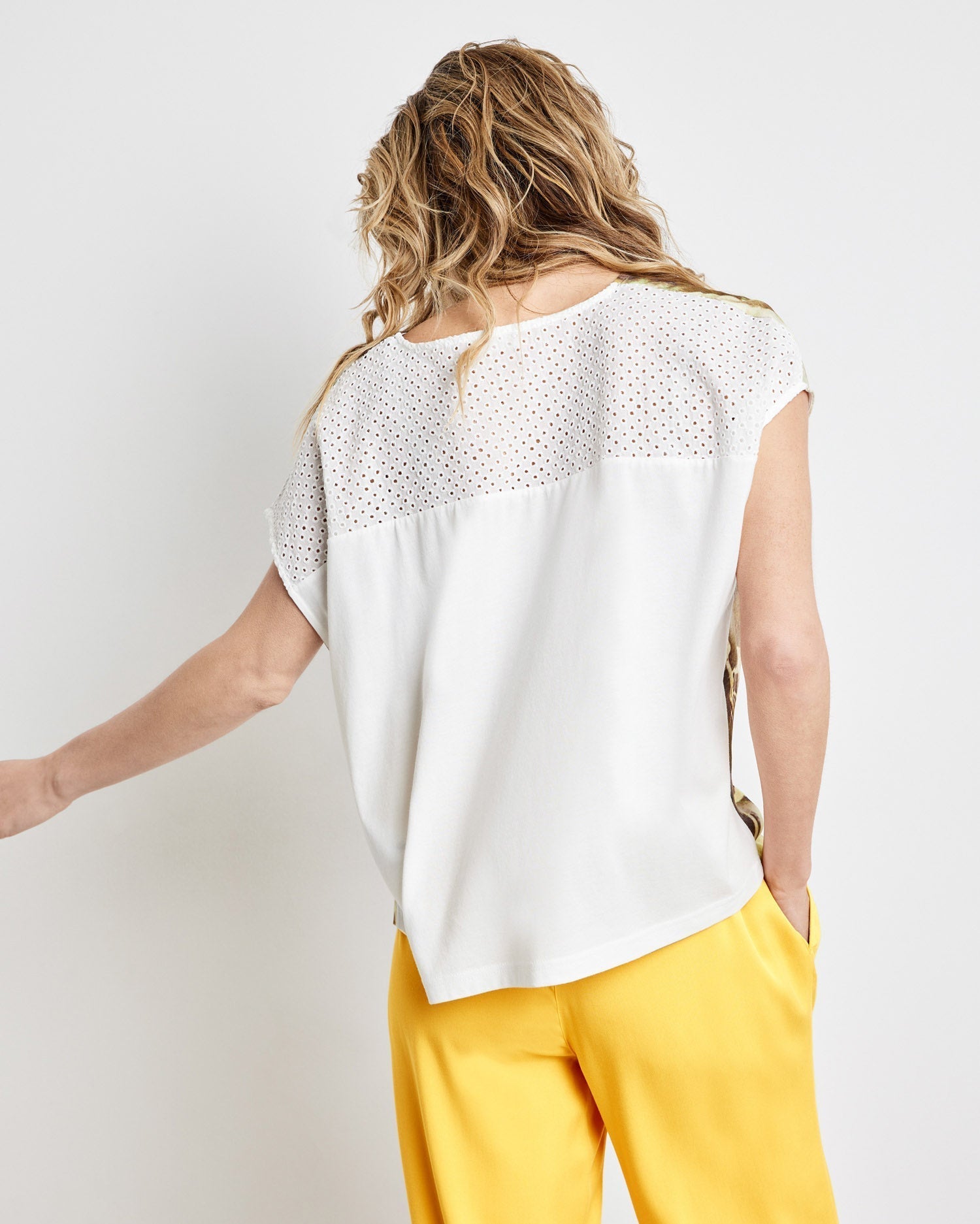 Yellow T-Shirt 1/2 Sleeve Gerry Weber