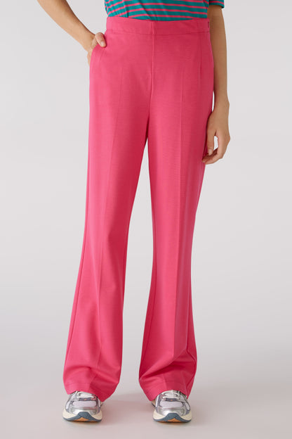 Pink Slip On Trousers In Heavy Jersey_02