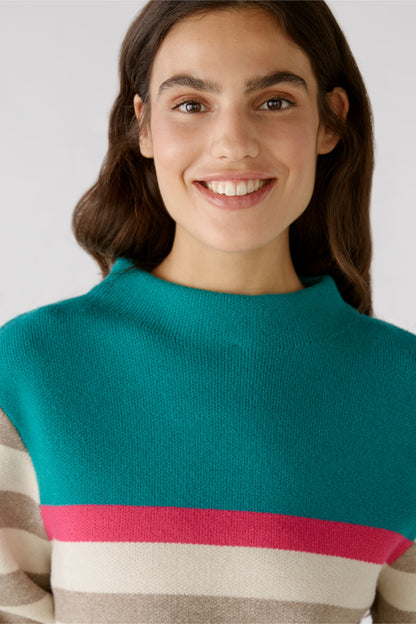 Multi-Color Knitted Sweater In Viscose Blend_04