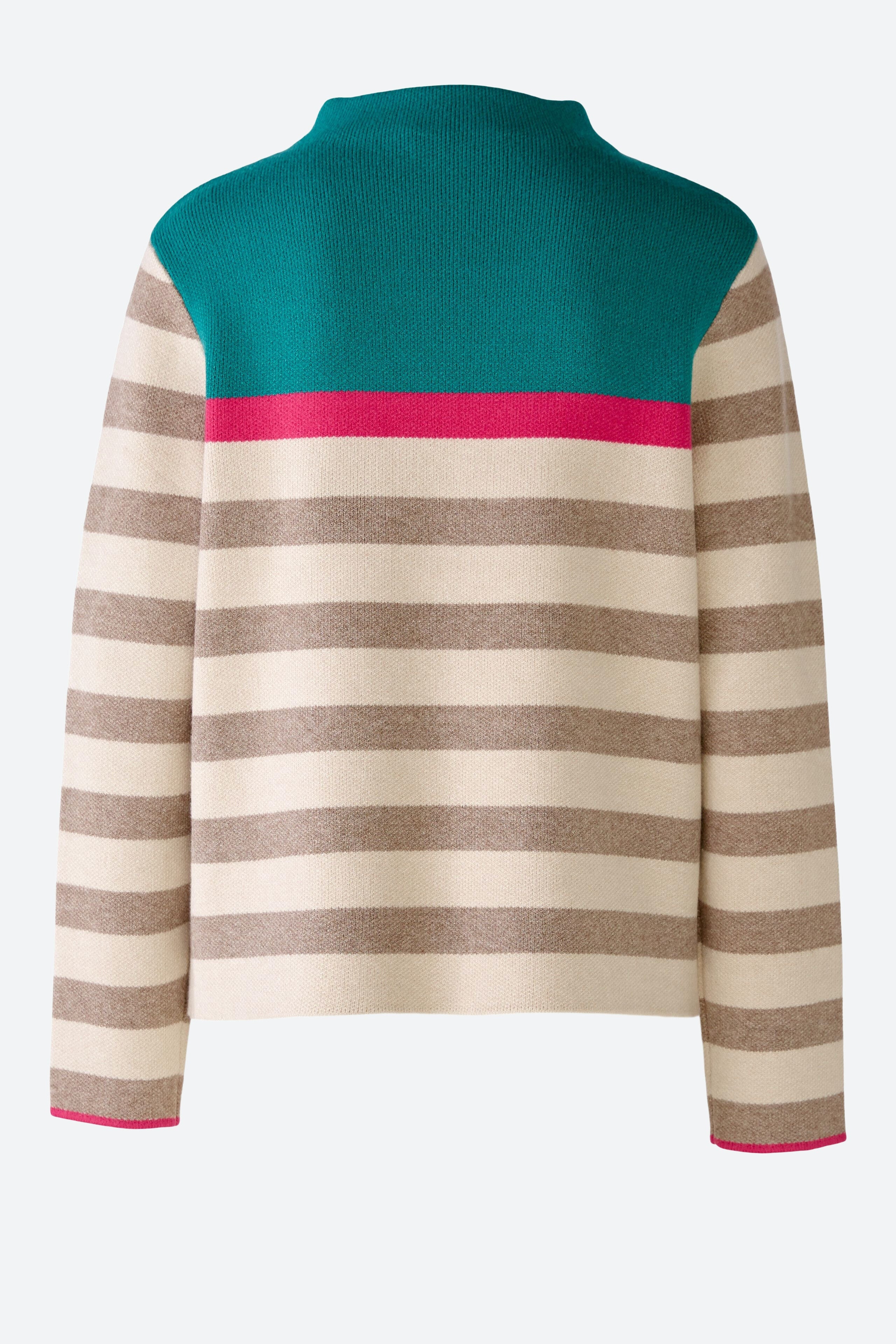 Multi-Color Knitted Sweater In Viscose Blend_07