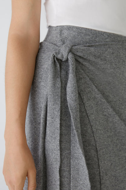 Grey Wrap Around Midi Skirt_79601_9559_03