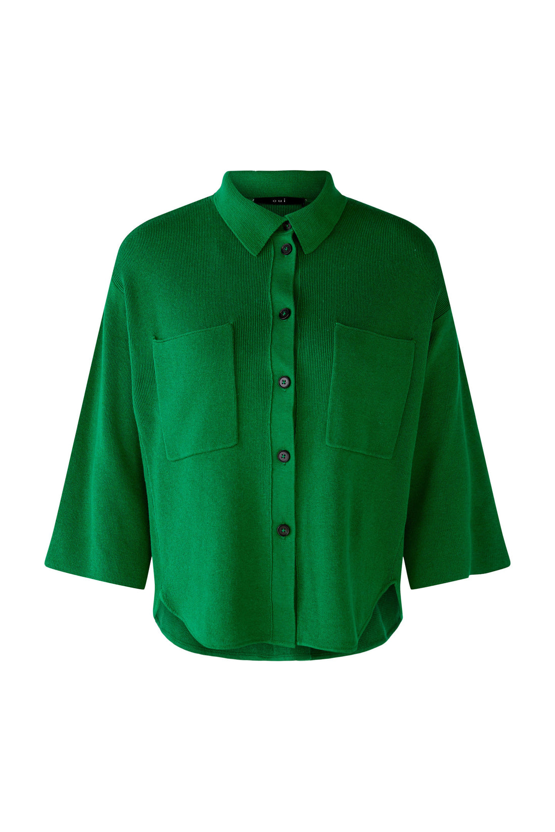 Green Short Sleeve Button Down_79613_6466_01