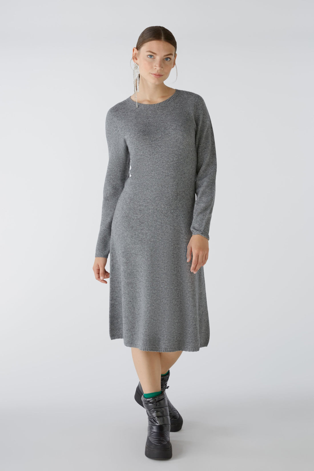 Knitted Dress Wool Blend With Modal_79699_9559_01